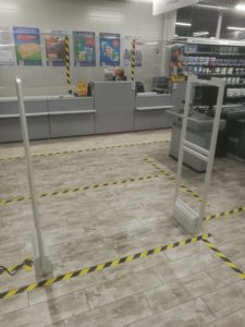 Купить антикражные ворота для магазина электроники